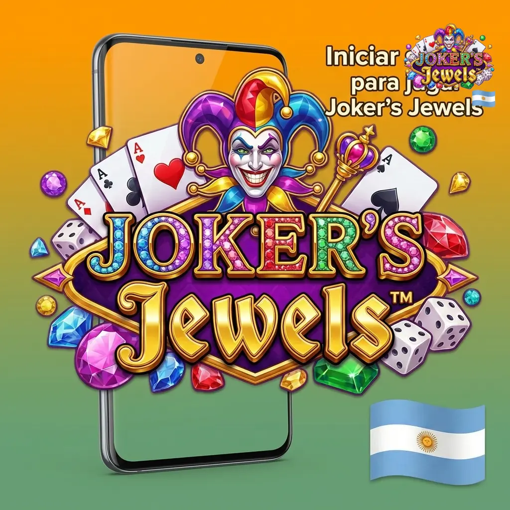 Pasos para iniciar sesión en casino y acceder a Joker's Jewels desde el lobby o app móvil